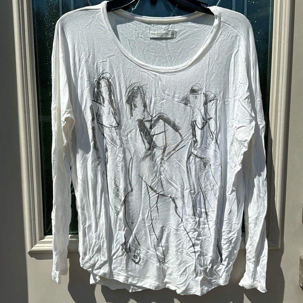 Abercrombie and fitch oversized shirt size XS